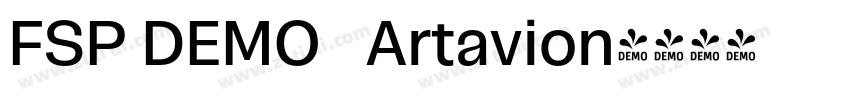 FSP DEMO   Artavion字体转换